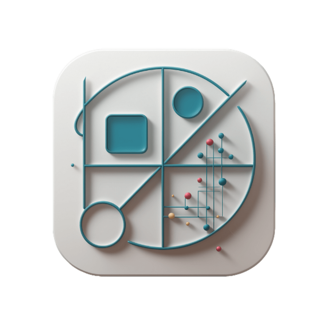 "Brand identity design icon by Las Cucarachas Digital Marketing and Business Development Agency, showcasing a color palette, logo, and typography in blue and white."