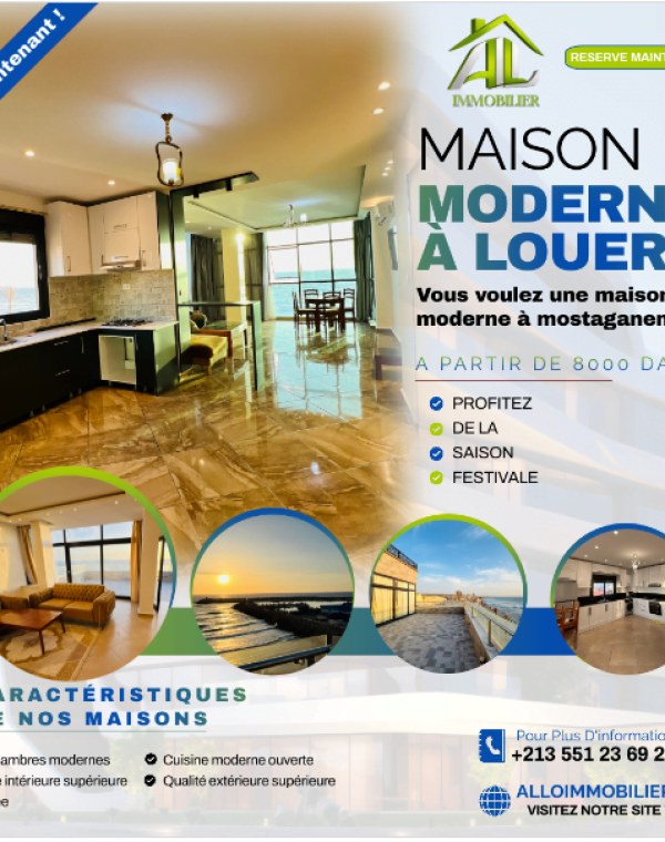 “Unlock Your Dream Home with Allo Immobilier!” "Instagram post for Allo Immobilier showcasing properties and promoting their real estate services."